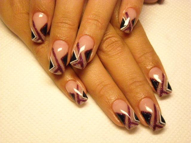 latest party nail art design