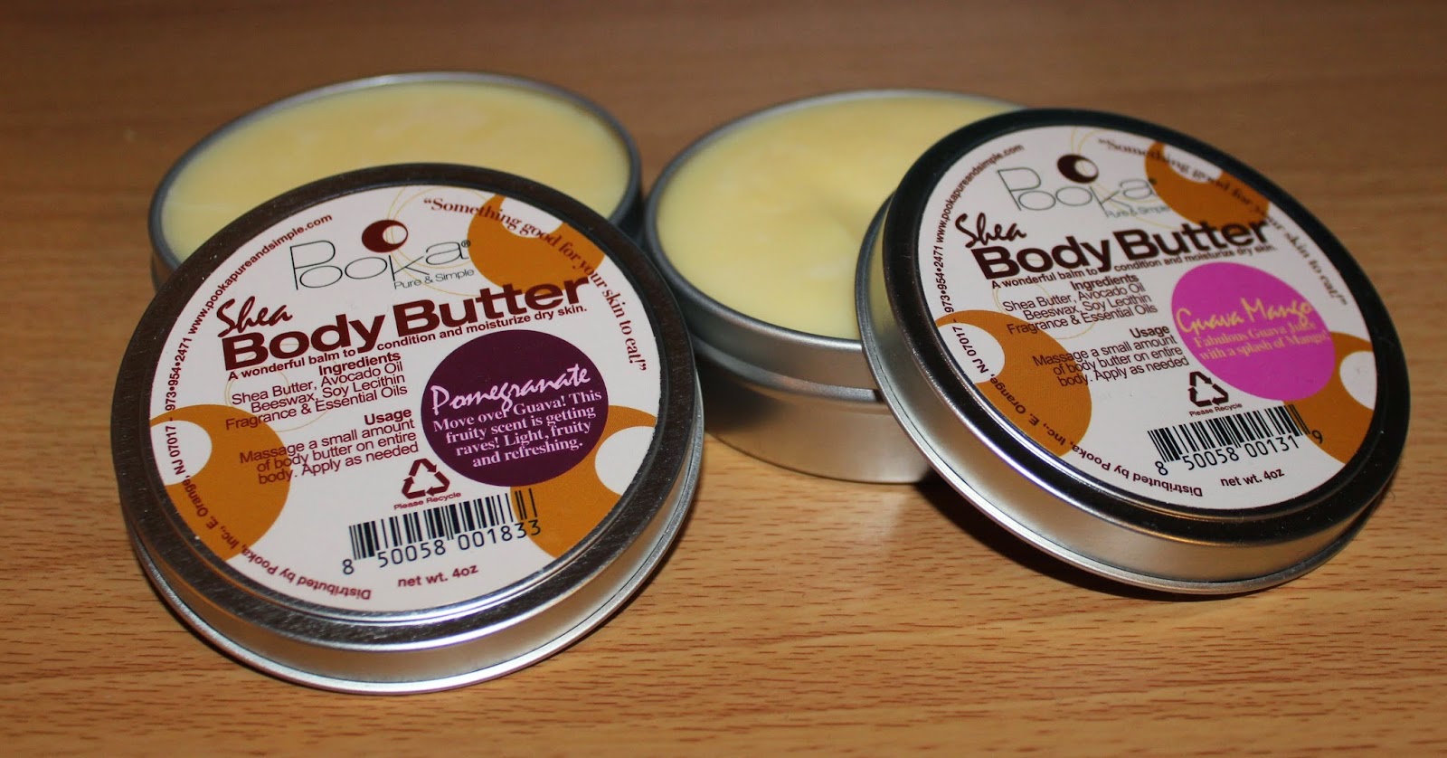 Product Review Pooka Pure And Simple Body Butter
