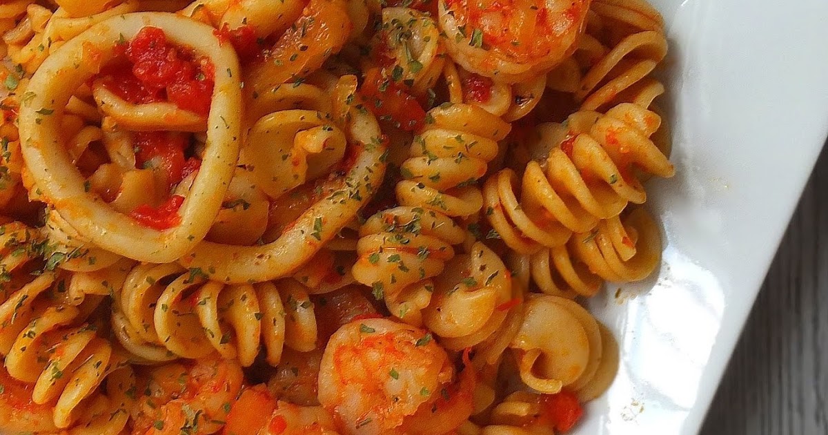 Suite Gourmande Pâtes all'arrabiata aux fruits de mer