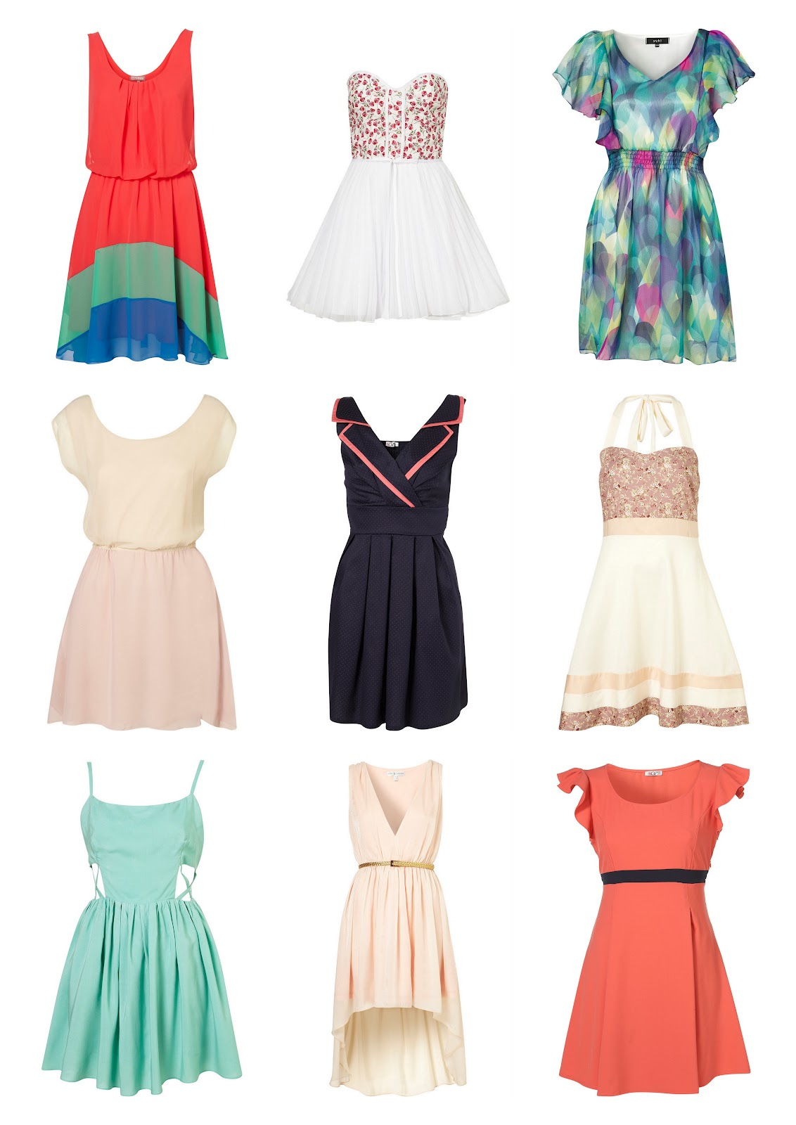 Paint Me Chic: Adorable Summer Dresses from TopShop