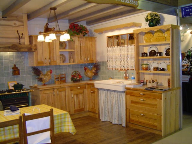 Muebles y Decoración de Interiores: Cocina Rústica Francesa