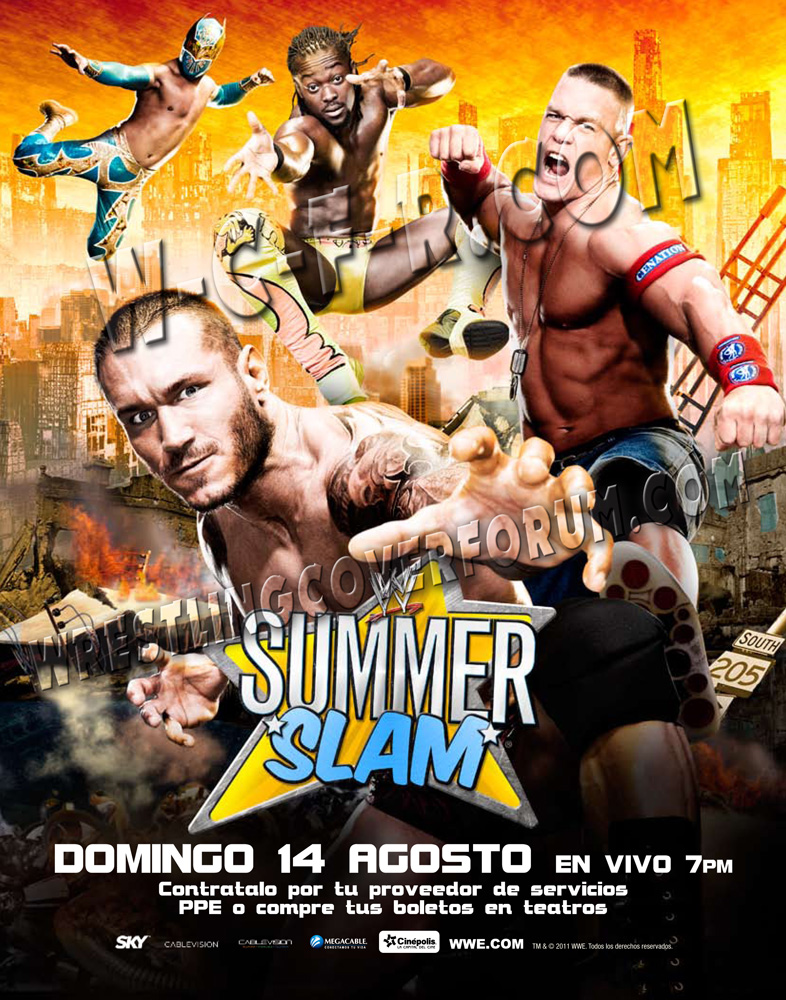 The Master Poster WWE SummerSlam 2011!!!