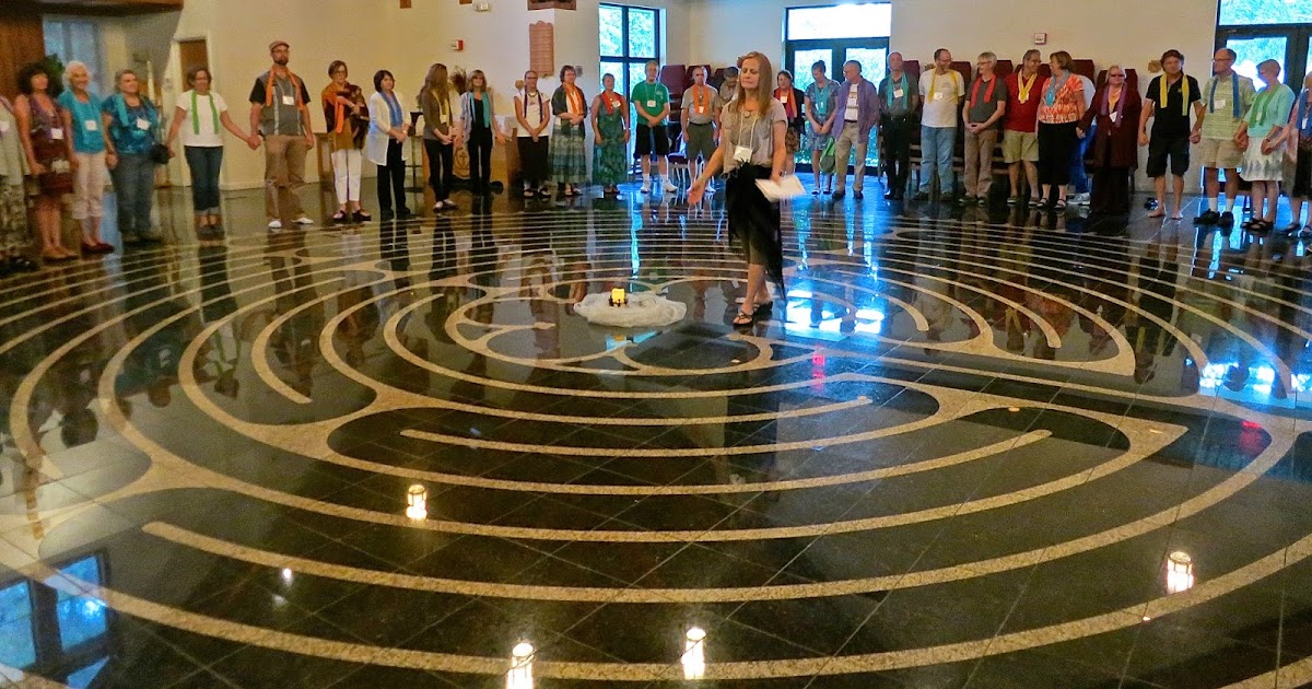 New York City Reflections Connecting Around the Labyrinth