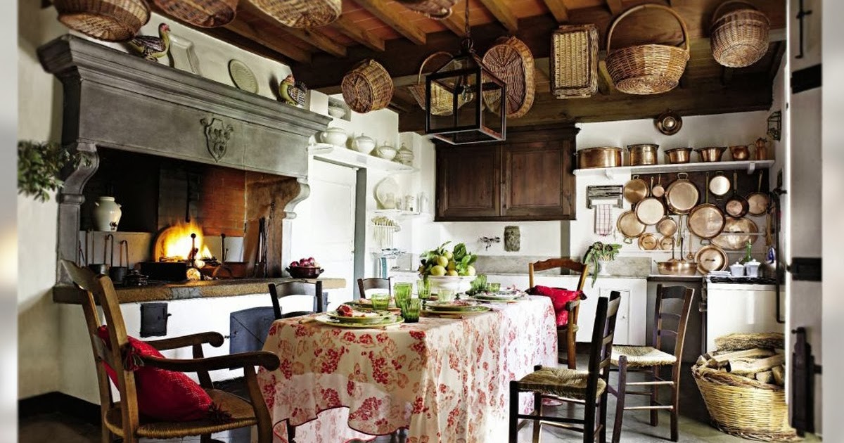 La Musa Decoración: -DECORACION- 5 Cocinas Rústicas