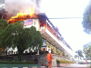 SMK Simanggang Terbakar