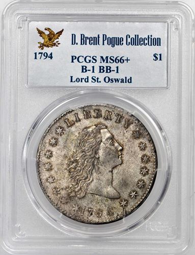 Lord St Oswald 1794 Dollar Sold Us 4 993 750 Lunaticg Coin