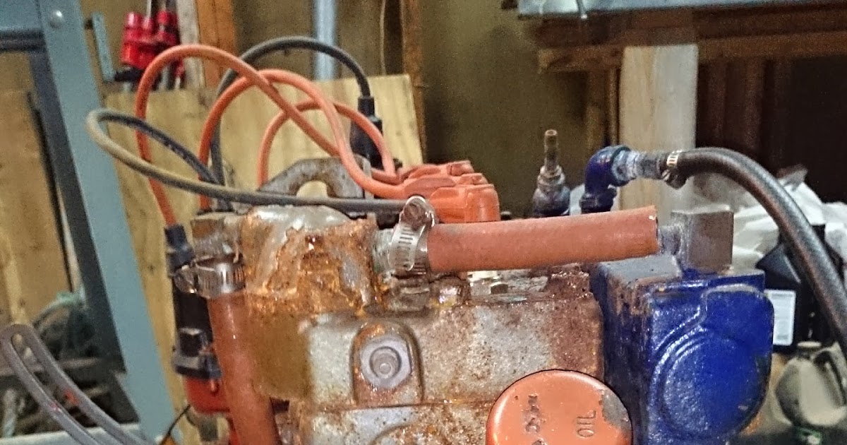 Afloat Atomic 4 rebuild Removing the flywheel