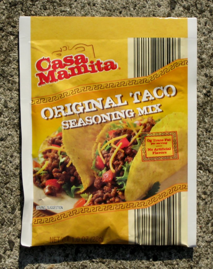 Original or Low Sodium Taco Seasoning Mix - Casa Mamita