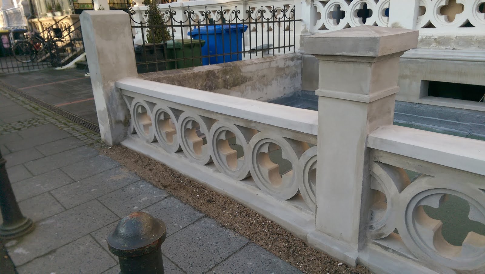 Stuck Belz Blog Balustrade Mit Vierpass Neu Aufbauen Anstelle