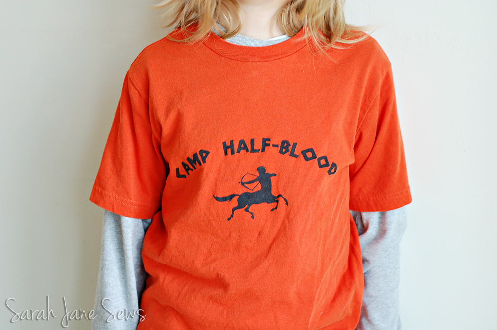 Awesome Camp Half-Blood Shirt With Back Design. : 7 Steps - Instructables
