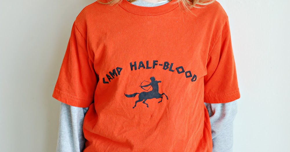 DIY Camp Half Blood T Shirt 