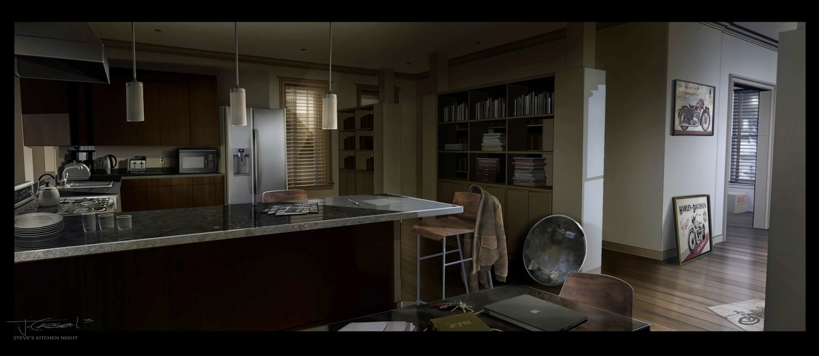 Exclusive Interview with "Captain America The Winter Soldier" Concept Artist James Carson