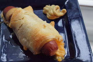 a silly meal, or pigs in a blanket