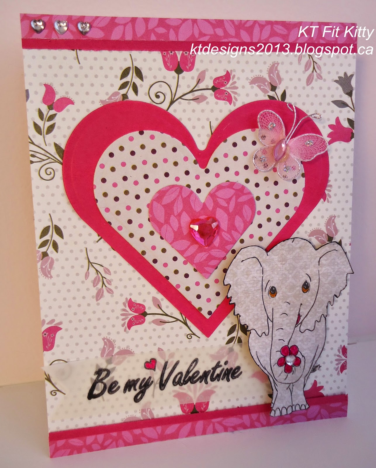 The Sentiment Is A Wood Mounted Stamp From Anitas And I Stamped It On Vellum Coloured Heart Hand Cut Into Banner