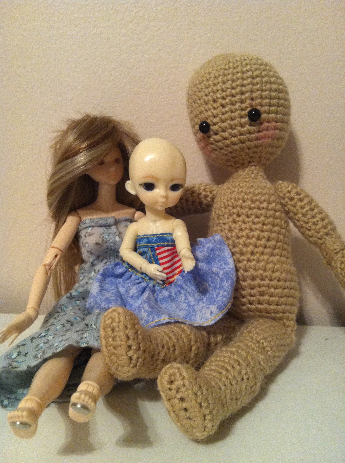 The Butterflies Attic NPM Crochet Ball Jointed Doll