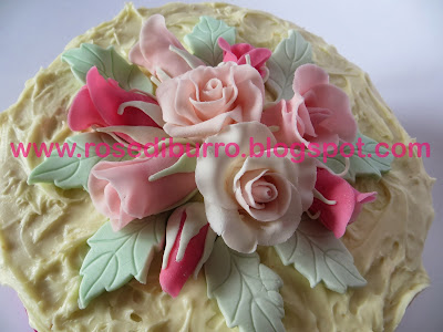 Torta Bouquet Di Rose Per Il Compleanno Della Mia Mamma Cotto E Postato