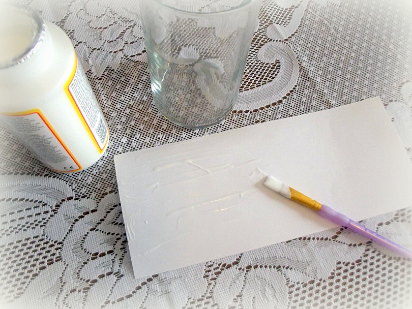 Creating from the Heart ♥ Decoupage on Glass ♥ {Crafty Secrets Style!}