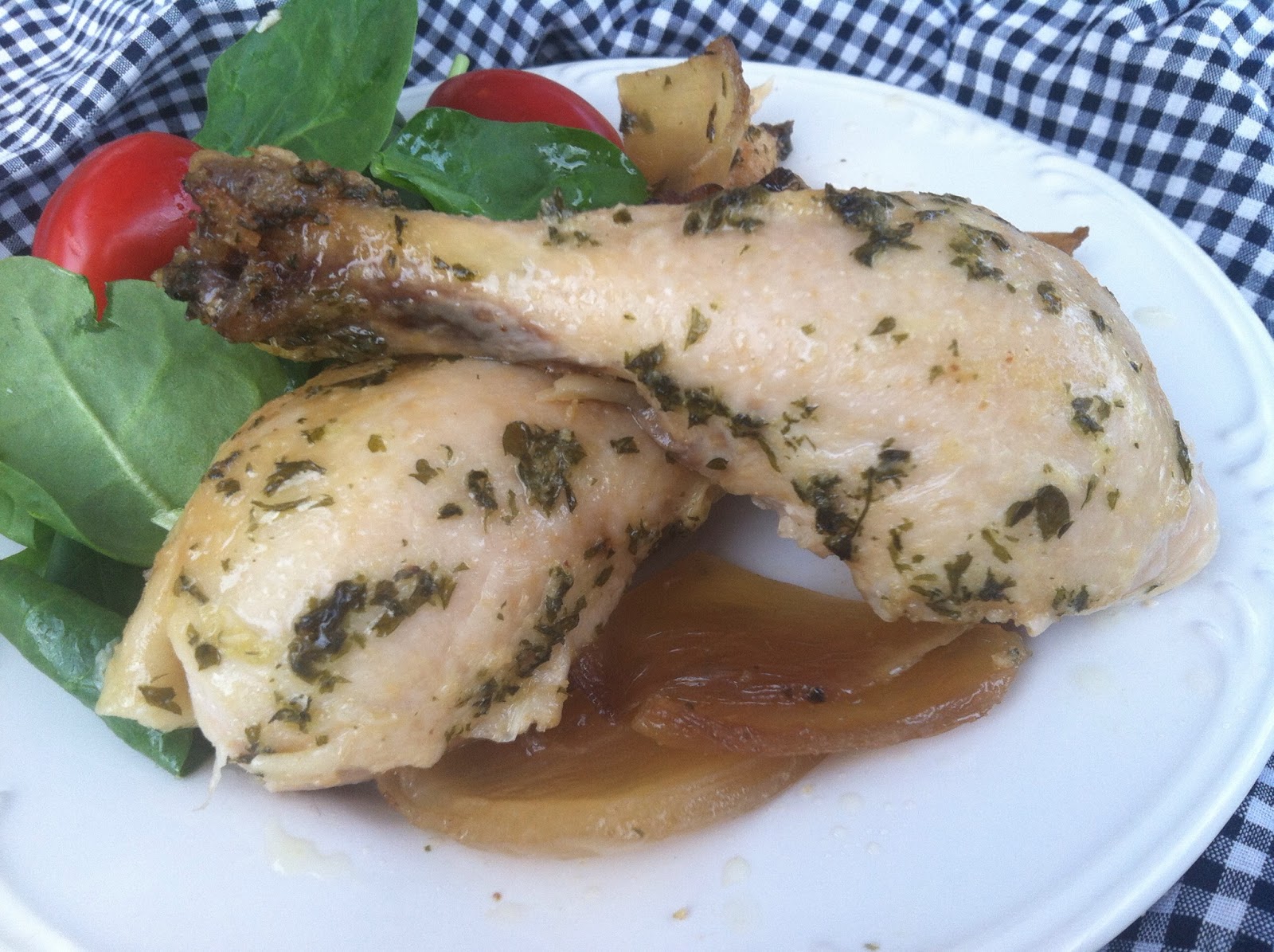 Geery, Party of Two Garlic & Herb Chicken (Crock Pot, Whole Chicken)