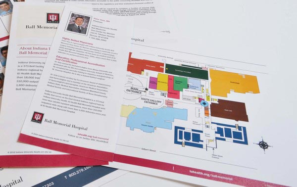 Hospital Brochure Designs