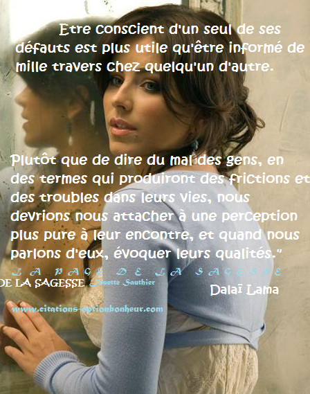 Citations Option Bonheur Citation Du Dalai Lama Sur Les Defauts