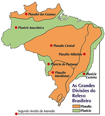 Relevo Do Brasil