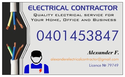Licensed and Experienced Electrician