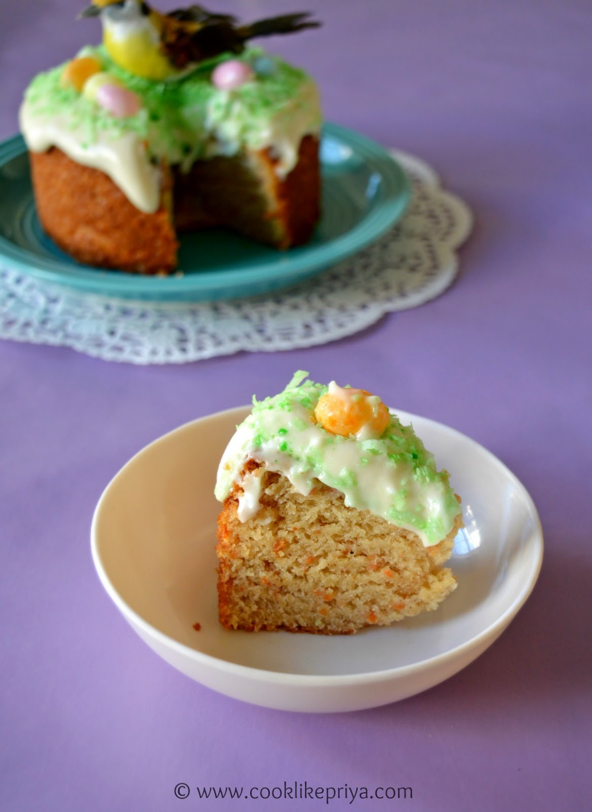 Moist carrot cake recipe 