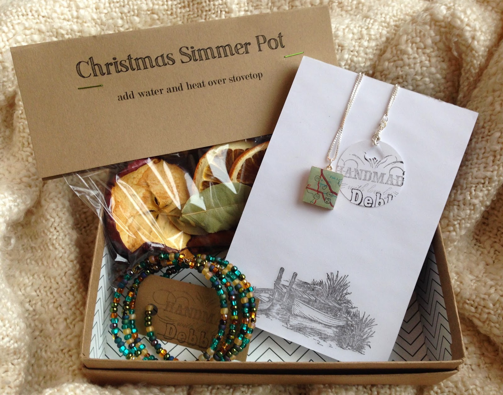 Our Hobby House: Box of DIY Christmas Gifts for Girls