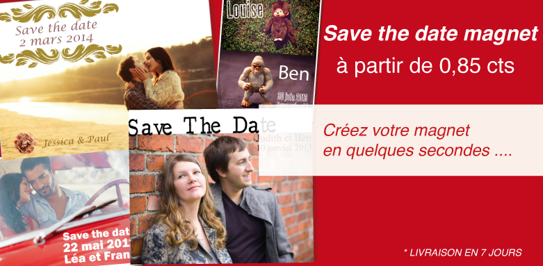  Save the date mariage