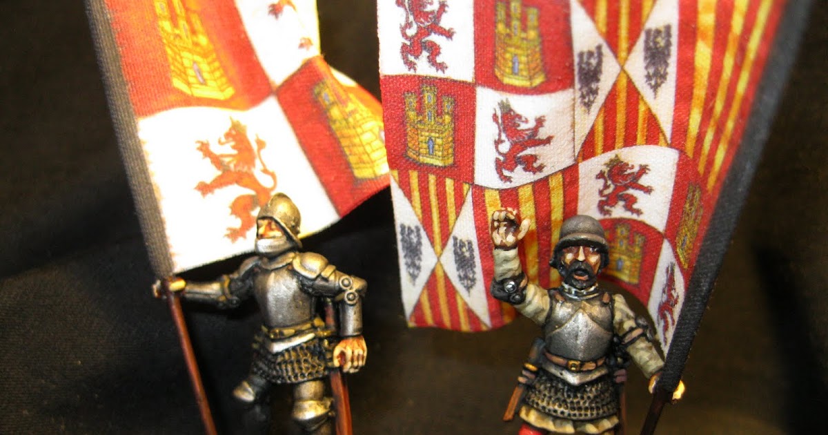 Italian Wars Flags Spanish Standard Bearers