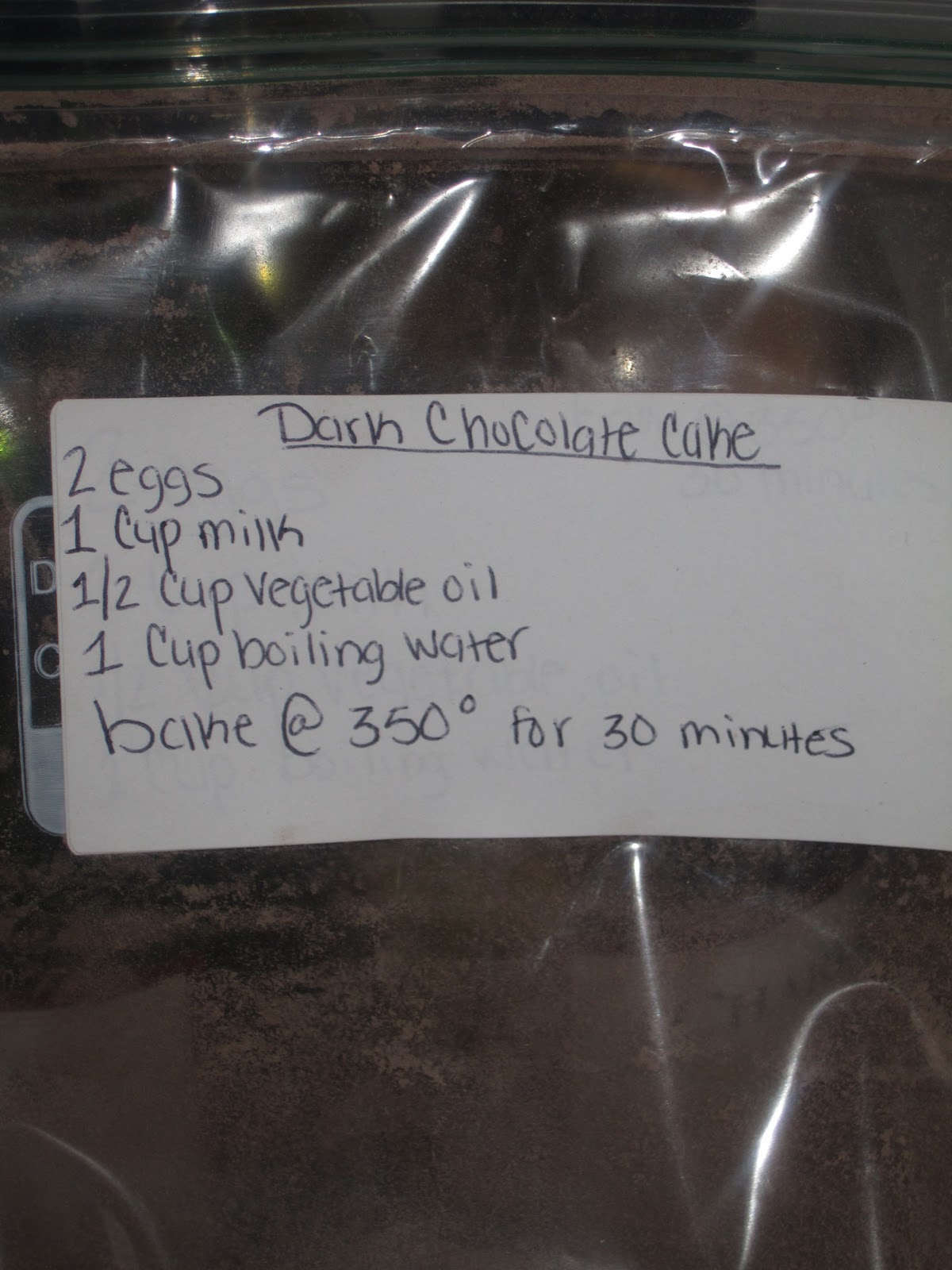 The Cupcake Files Make your own cake mixes!