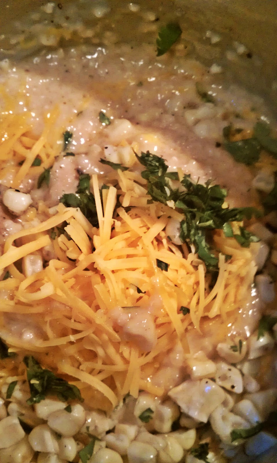 The Gastronomic Mommy ChiliLime Shrimp w/Southwest Grits