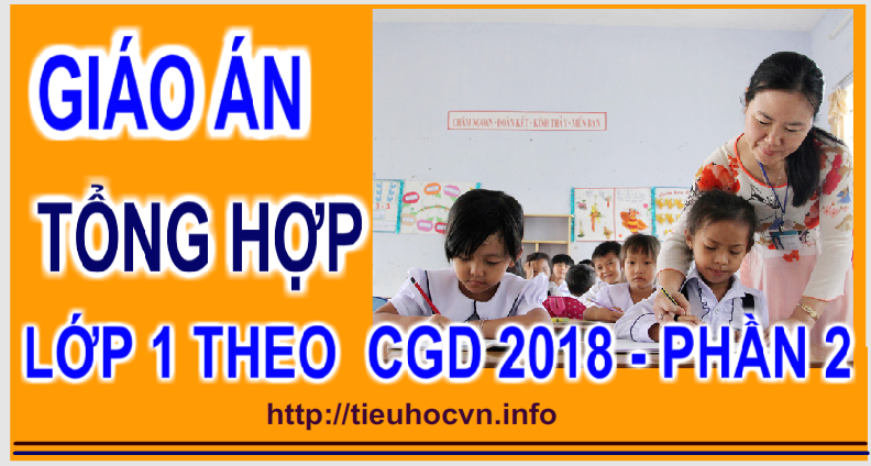 Giáo án Lớp 1