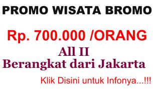 Promo Wisata Bromo