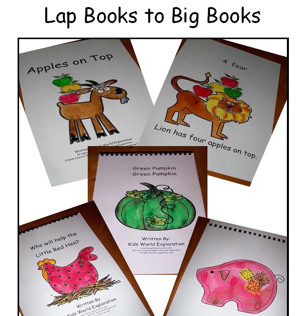 Learning and Teaching With Preschoolers Lap Books to Big Books Fall