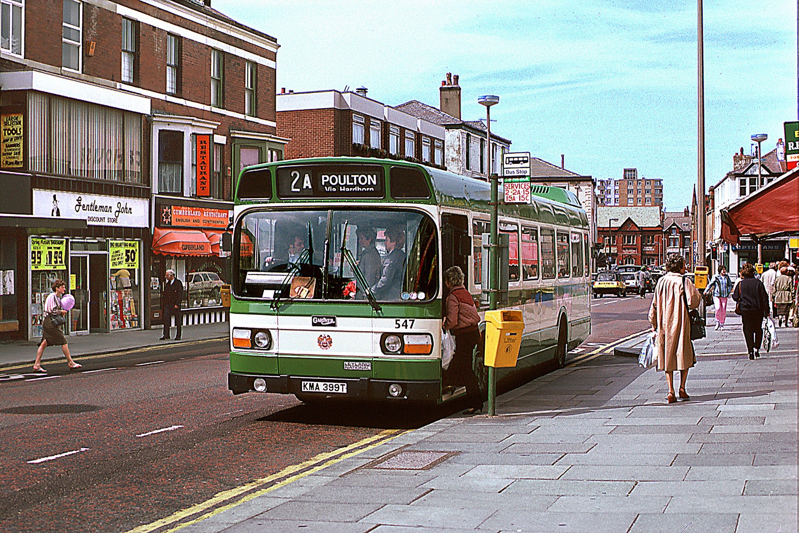 Fylde Bus Blog Routes 2 and 15 1920s to the 1980s