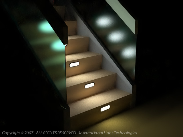 interior design musings: Stairwell Lighting