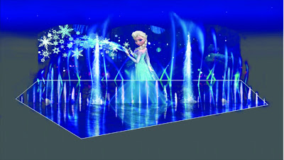 NEW HOLIDAY ‘DREAMS’ AT DISNEYLAND RESORT –”World of Color – Winter Dreams,” an all-new holiday version of the popular “World of Color” nighttime spectacular, will begin nightly performances on Paradise Bay in Disney California Adventure Park on Nov. 15, helping to kick off the 2013 holiday season at the Disneyland Resort 