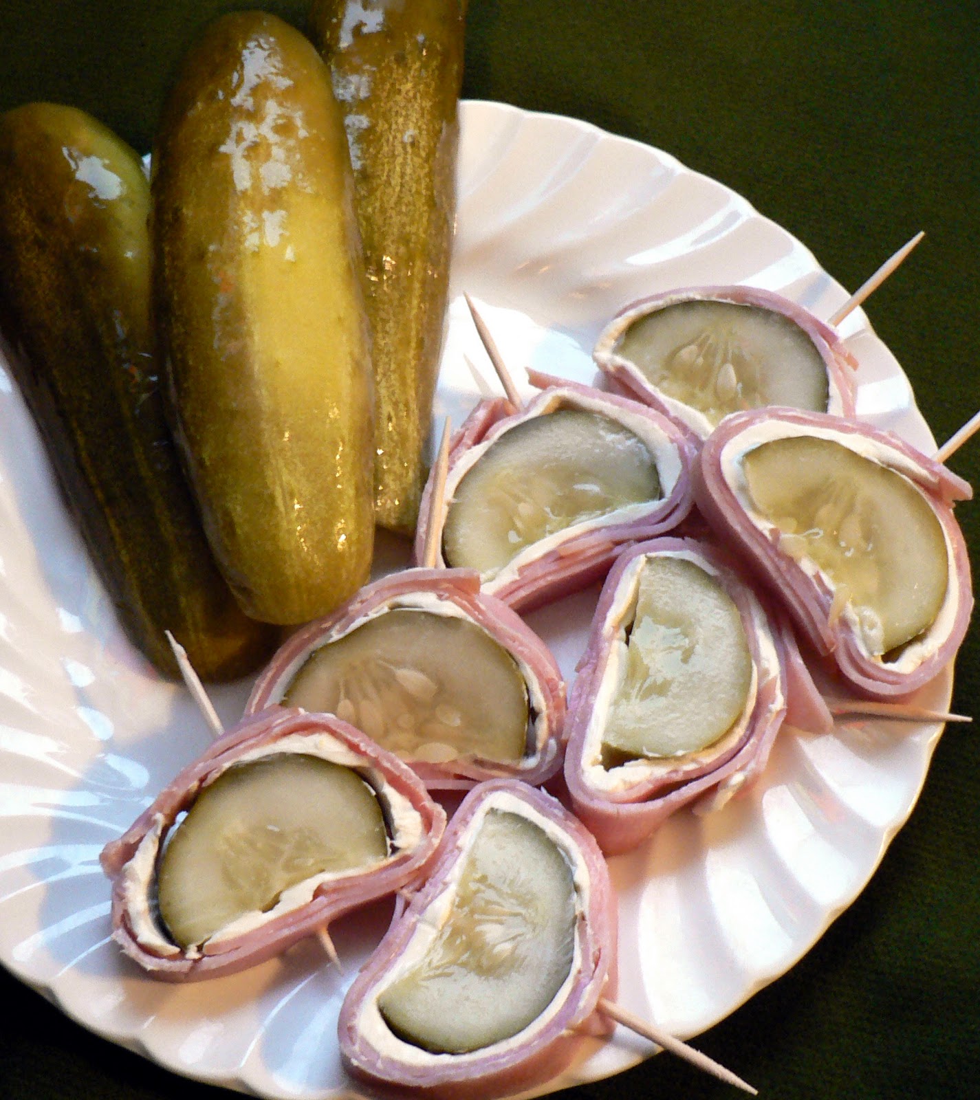 Doobers Pickle, Ham, and Cream Cheese Appetizer — Bless this Mess