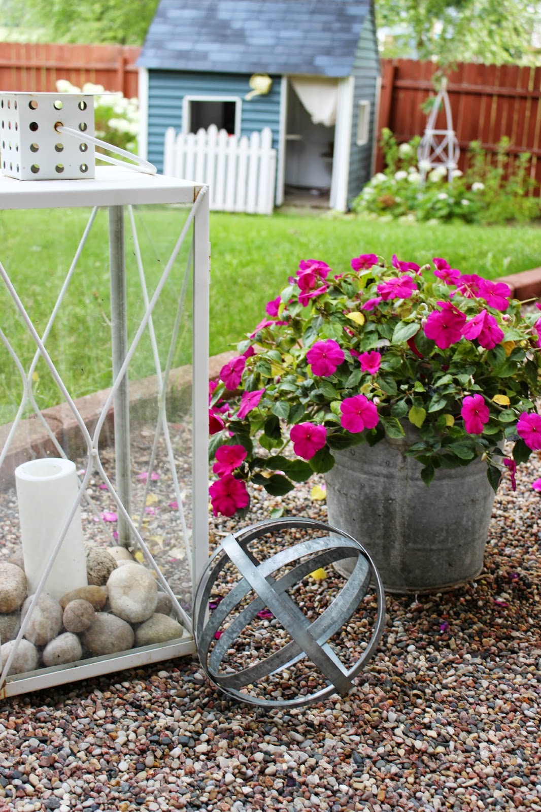 Happy At Home Container Gardening In Galvanized Buckets