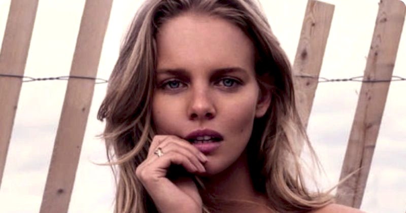 get that golden glow: marloes horst by david slijper for uk harper's