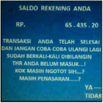 Tips Jitu Tingkatkan Saldo ATM anda