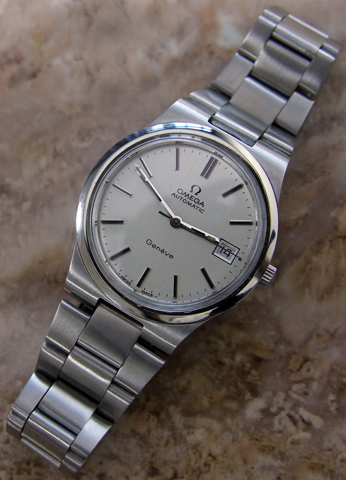 Trading Post FS VINTAGE MEN'S OMEGA GENEVE STEEL CALIBRE