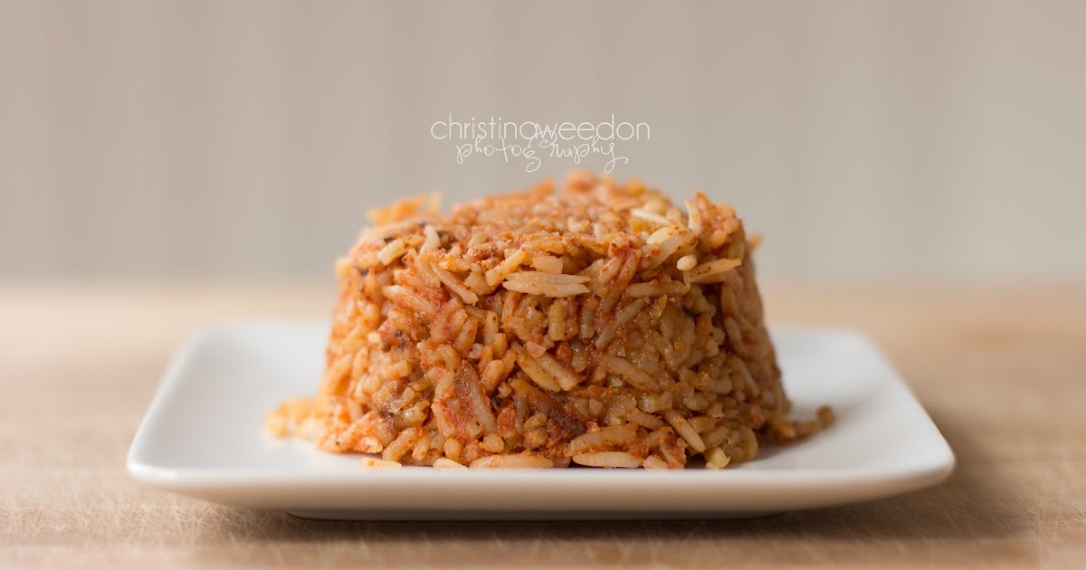 Dandelions on the Wall Make SpanishStyle Rice in the Rice Cooker