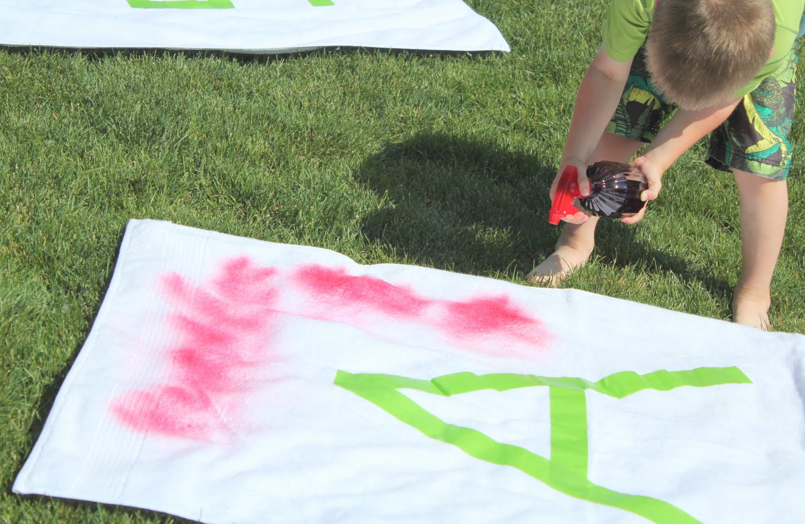 Crafty Sisters Spray Tye Dye Towels