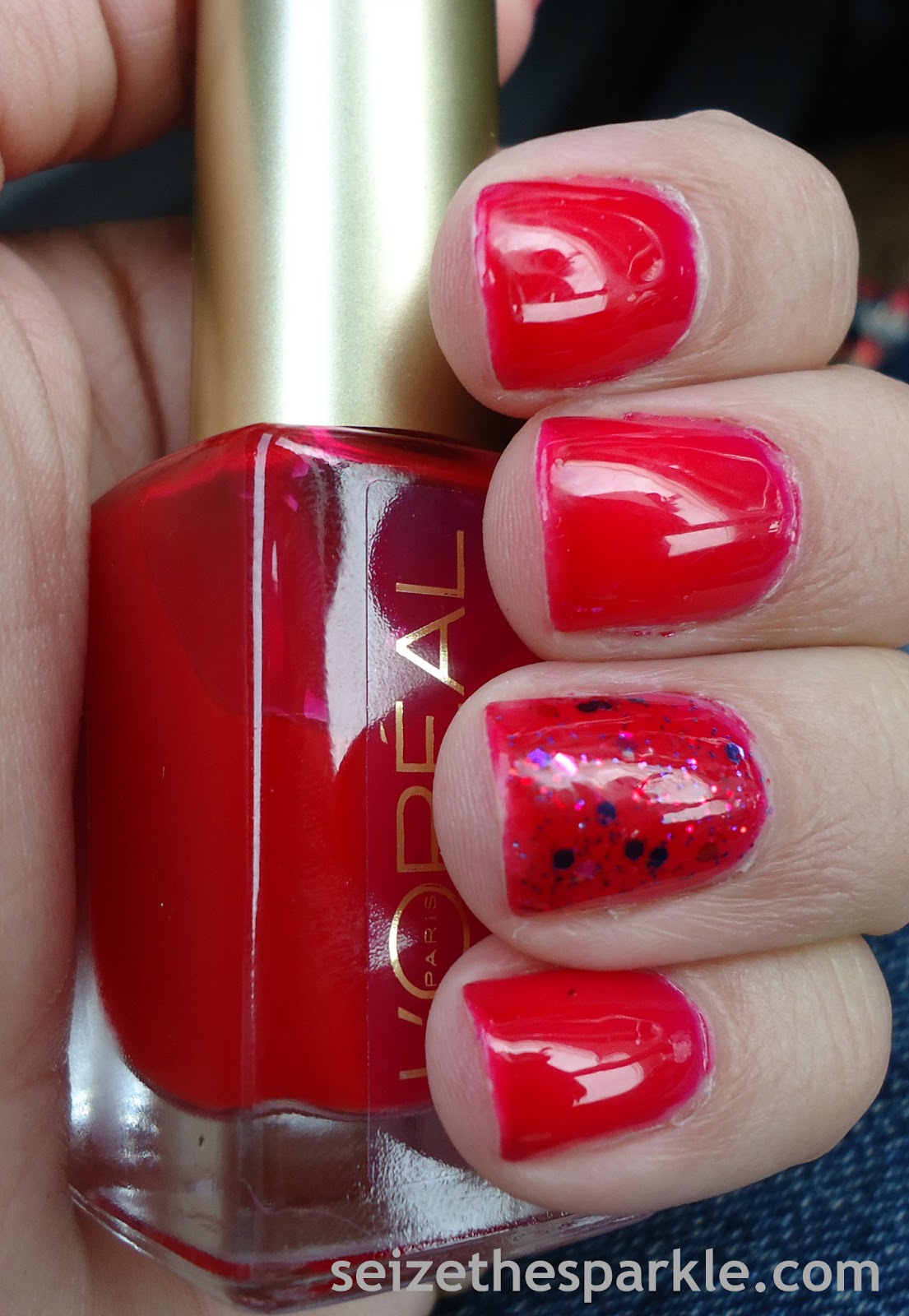 L'Oreal Jolly Lolly Accent Manicure