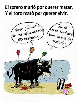 OTRA VEZ, TE ESMERAS UN POCO MÁS, TORITO !