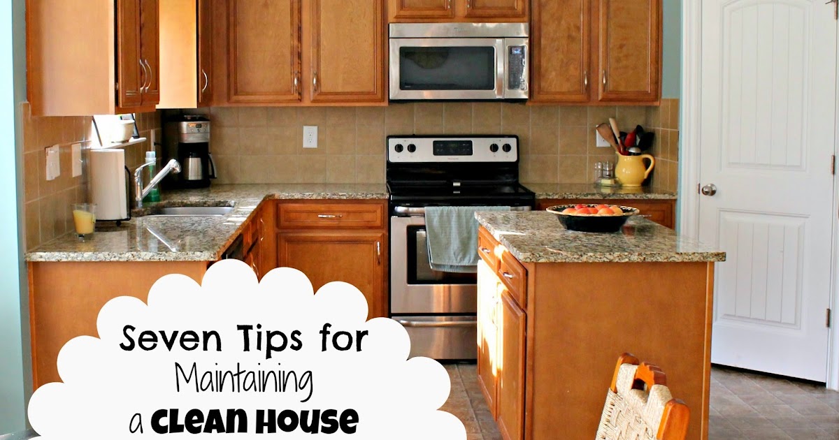 Only From Scratch Seven Tips for Maintaing a Clean House while it's On