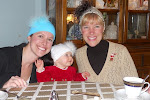 Christmas Marabou Hat Tea Party