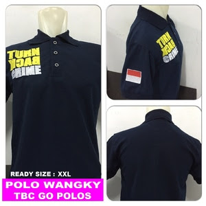 Kaos Polo Shirt TBC ( Turn Back Crime ) Rp 65.000  ADA STOCK